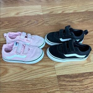 Vans Kids Sneakers - Pink and Black Duo